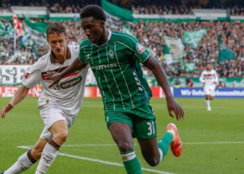Karim Coulibaly vom SV Werder Bremen