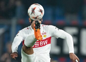 Luca Jaquez vom VfB Stuttgart
