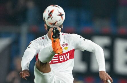 Luca Jaquez vom VfB Stuttgart