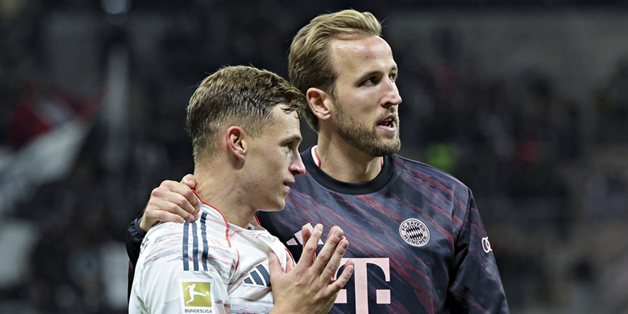 Mit dabei unter den Marktwertverlierern: Bayerns Topstars Joshua Kimmich und Harry Kane