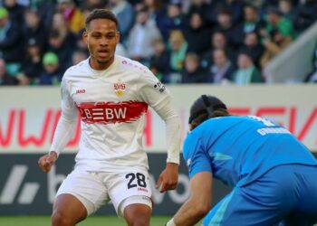 Nikolas Nartey vom VfB Stuttgart