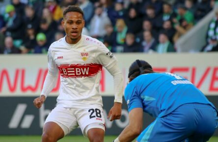 Nikolas Nartey vom VfB Stuttgart