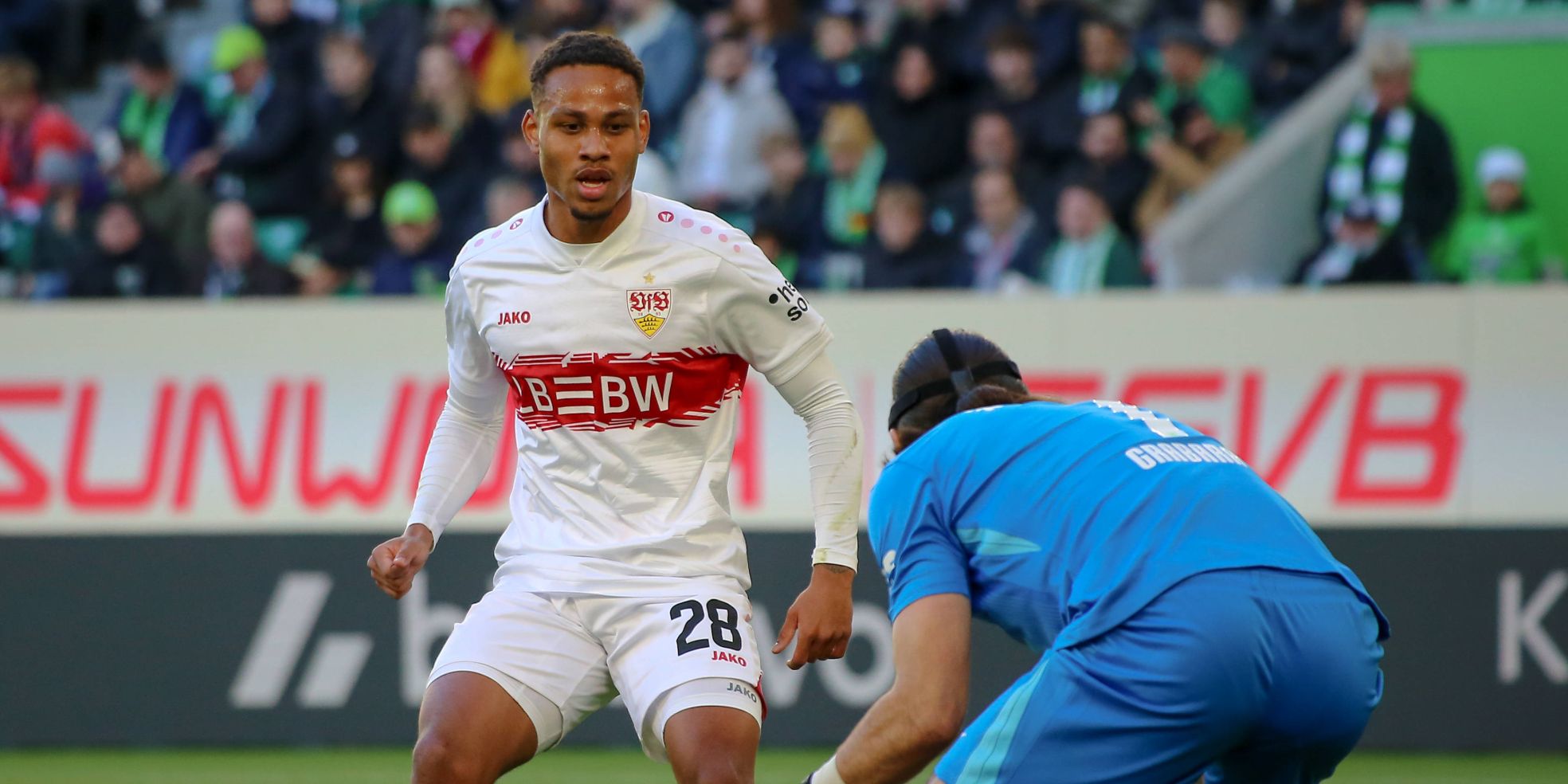 Nikolas Nartey vom VfB Stuttgart