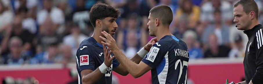 TSG Hoffenheim: Toptalent Muhammed Damar wird für Clublegende Andrej Kramaric eingewechselt.