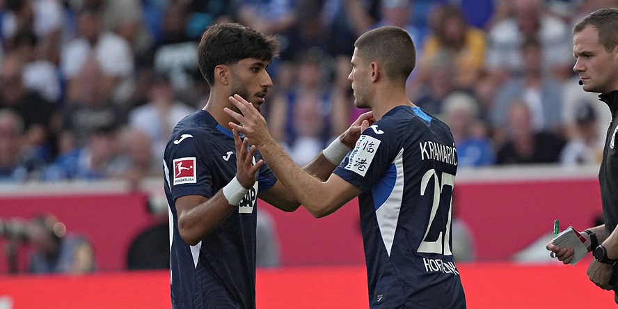 TSG Hoffenheim: Toptalent Muhammed Damar wird für Clublegende Andrej Kramaric eingewechselt.