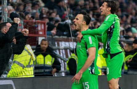 Mit Gladbach wieder erfolgreich: Haris Tabakovic und Florian Neuhaus