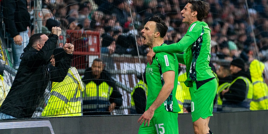 Mit Gladbach wieder erfolgreich: Haris Tabakovic und Florian Neuhaus