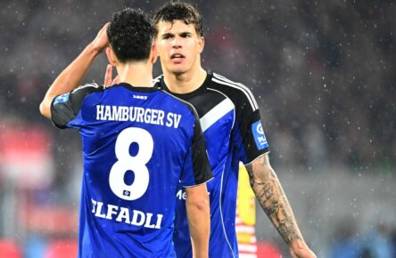 Danel Elfadli fehlt dem HSV länger