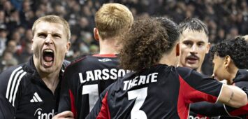 Eintracht Frankfurt: Kristensen, Larsson, Theate, Koch und Co. jubeln