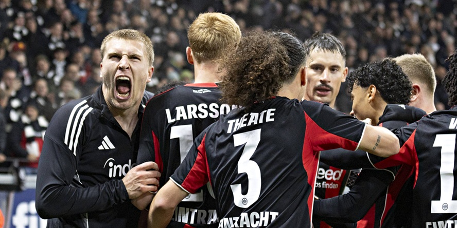 Eintracht Frankfurt: Kristensen, Larsson, Theate, Koch und Co. jubeln