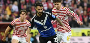 Fabio Vieira vom HSV gegen den 1. FC Köln