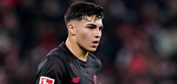 Leverkusen-Talent Alejo Sarco bei seinem Debüt in der Bundesliga