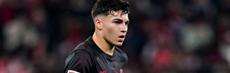 Leverkusen-Talent Alejo Sarco bei seinem Debüt in der Bundesliga