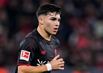 Leverkusen-Talent Alejo Sarco bei seinem Debüt in der Bundesliga