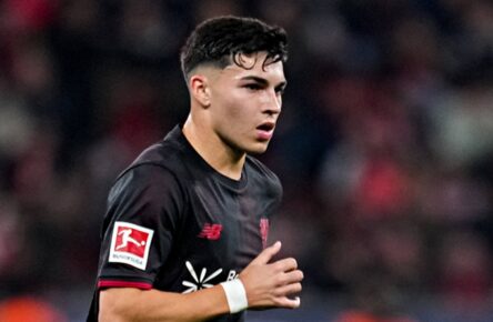 Leverkusen-Talent Alejo Sarco bei seinem Debüt in der Bundesliga