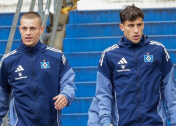 HSV: Miro Muheim und Nicolas Capaldo