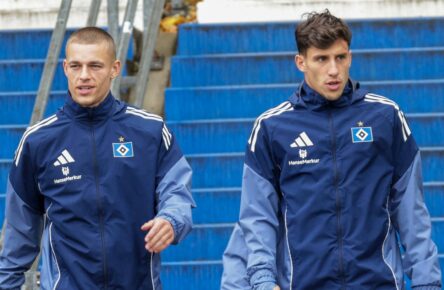 HSV: Miro Muheim und Nicolas Capaldo
