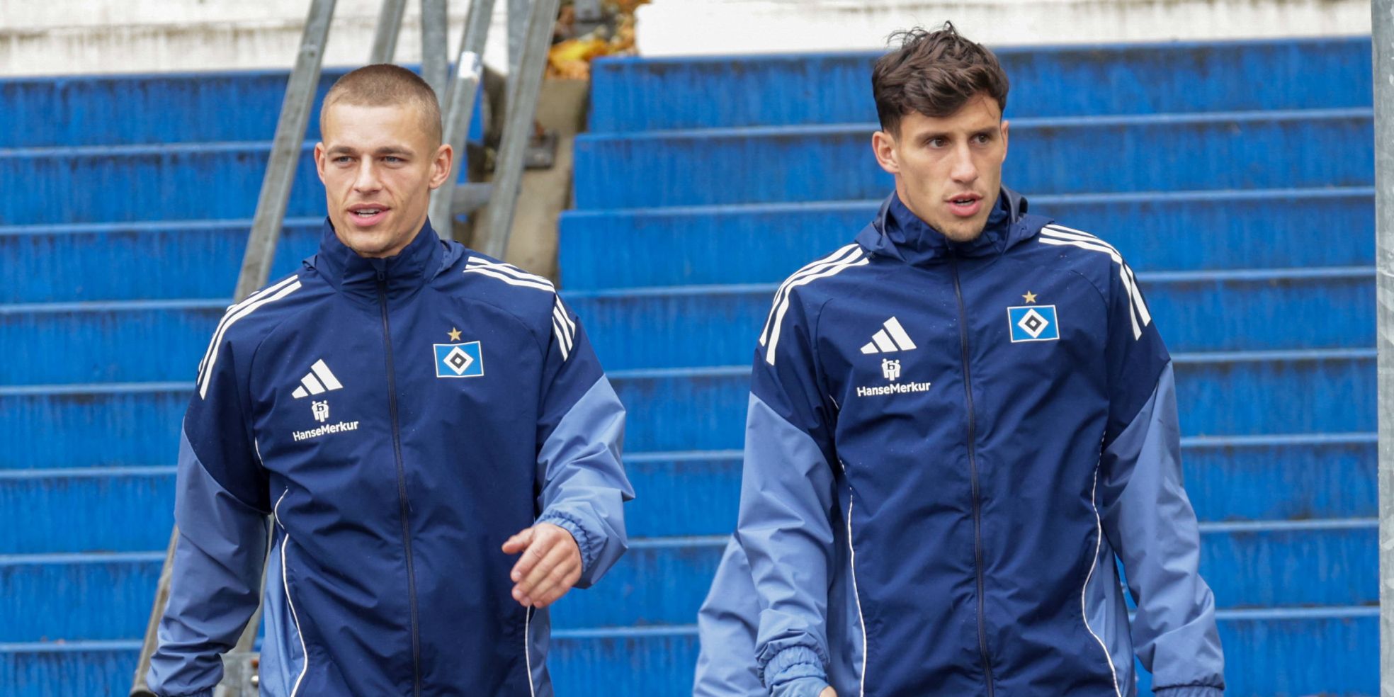 HSV: Miro Muheim und Nicolas Capaldo