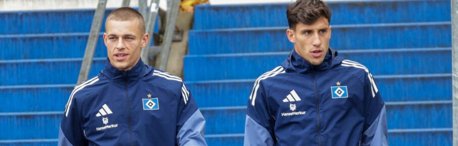 HSV: Miro Muheim und Nicolas Capaldo