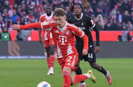 Lennart Karl vom FC Bayern München