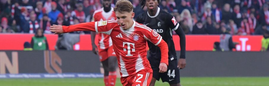 Lennart Karl vom FC Bayern München