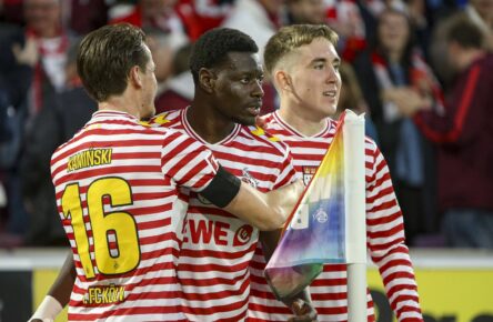 1. FC Köln: Ragnar Ache trifft