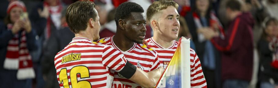 1. FC Köln: Ragnar Ache trifft