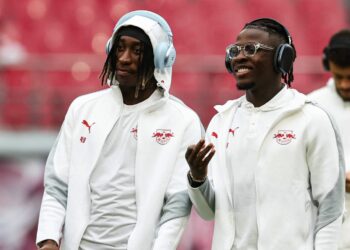 RB Leipzig: Yan Diomande und Johan Bakayoko