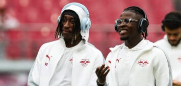 RB Leipzig: Yan Diomande und Johan Bakayoko