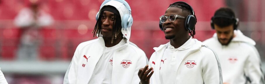 RB Leipzig: Yan Diomande und Johan Bakayoko