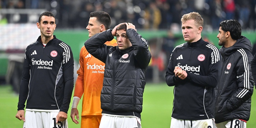 Ellyes Skhiri (links) und Mo Dahoud (rechts) im Stammplatz-Duell bei Eintracht Frankfurt