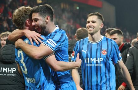 Stefan Schimmer trifft für den 1. FC Heidenheim