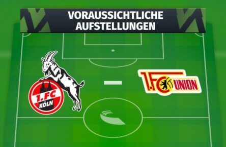 1. FC Köln - 1. FC Union Berlin: Voraussichtliche Aufstellungen
