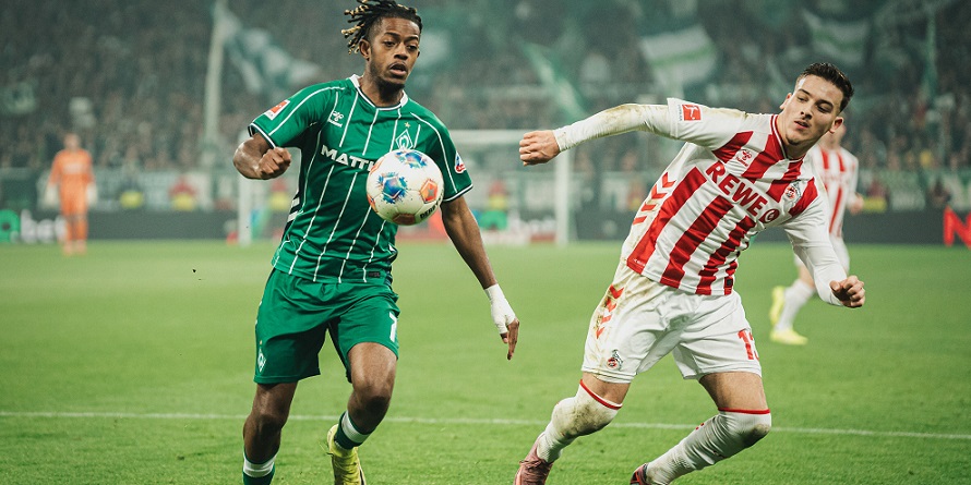 Bei Werder Bremen mit Luft nach oben: Samuel Mbangula