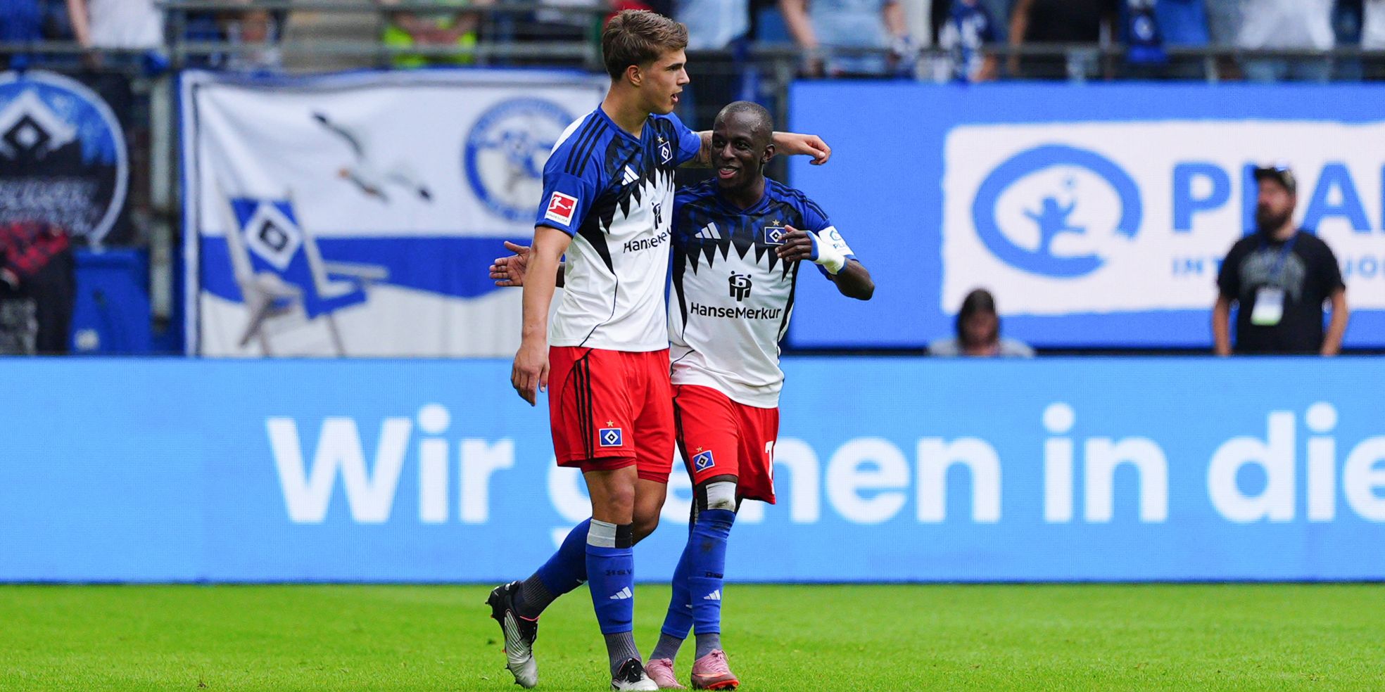 HSV: Luka Vuskovic und Jean-Luc Dompe