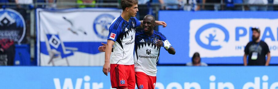 HSV: Luka Vuskovic und Jean-Luc Dompe