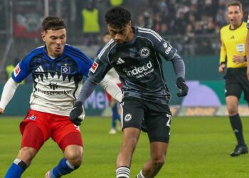 Nathaniel Brown von Eintracht Frankfurt