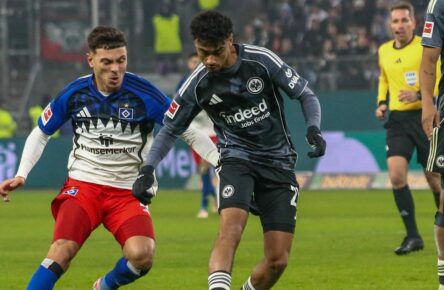 Nathaniel Brown von Eintracht Frankfurt