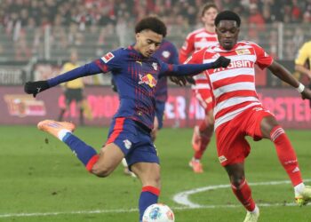 Tidiam Gomis trifft für RB Leipzig