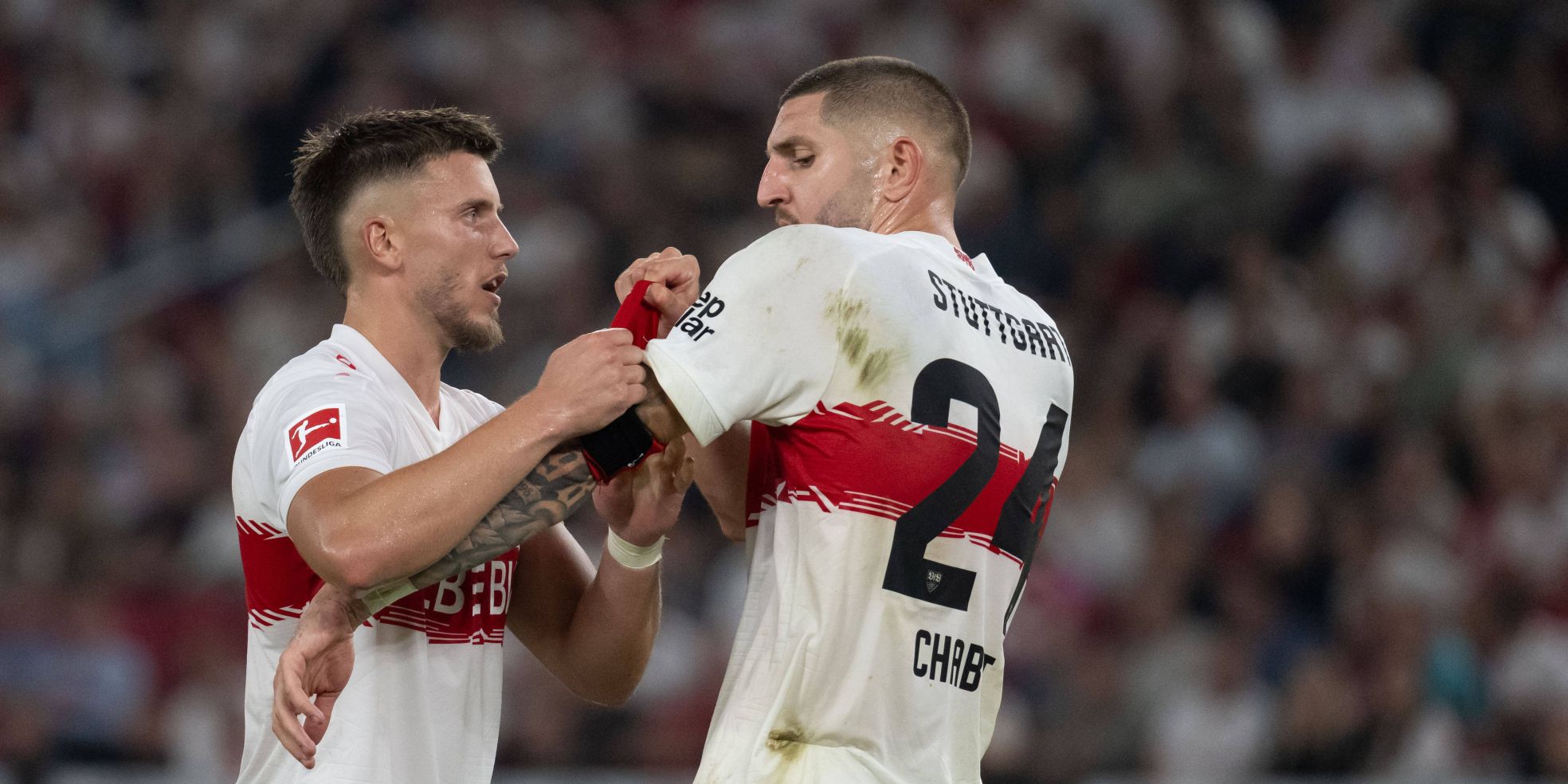 VfB Stuttgart: Ermedin Demirovic und Julian Chabot