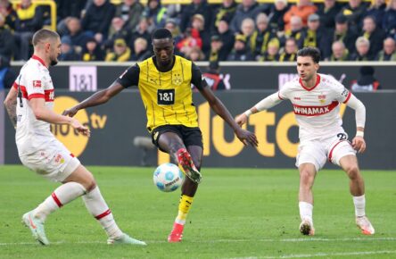 VfB Stuttgart: Leonidas Stergiou (r.) vor Abgang?