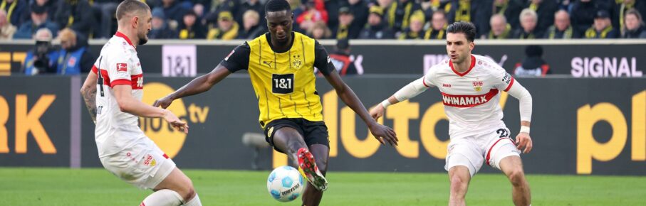 VfB Stuttgart: Leonidas Stergiou (r.) vor Abgang?