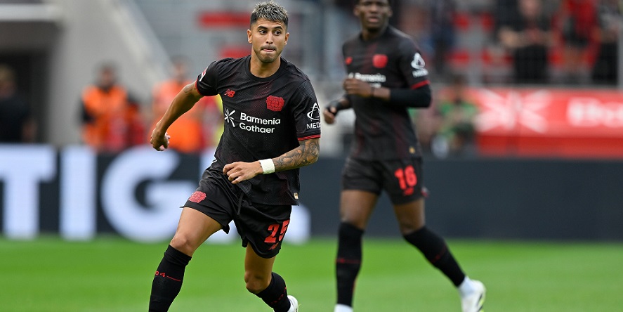 Bei Bayer Leverkusen vor dem Comeback: Exequiel Palacios
