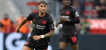 Leverkusen, Bayarena, 05.08.25, GER, Herren, Testspiel, Saison 2025-2026, Bayer 04 Leverkusen - Pisa SC Bild: Exequiel PALACIOS Leverkusen Nordrhein-Westfalen Deutschland *** Leverkusen, Bayarena, 05 08 25, GER, Men, Test match, Season 2025 2026, Bayer 04 Leverkusen Pisa SC Picture Exequiel PALACIOS Leverkusen North Rhine-Westphalia Germany