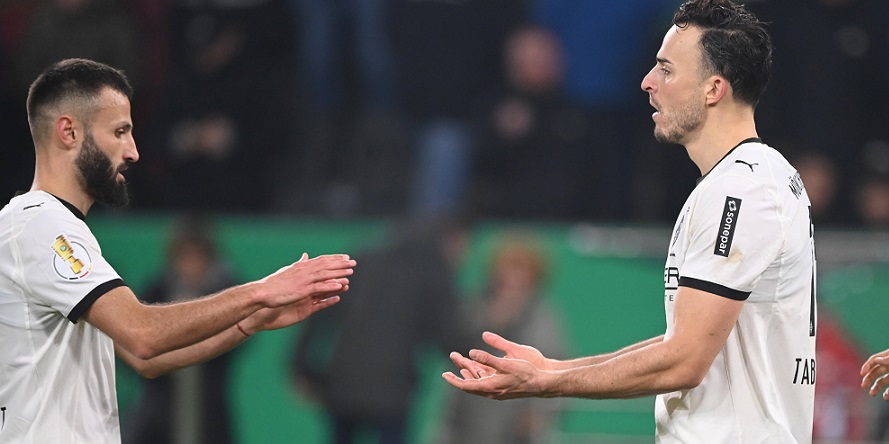 Mit Gladbach durchwachsen gestartet: Franck Honorat und Haris Tabakovic