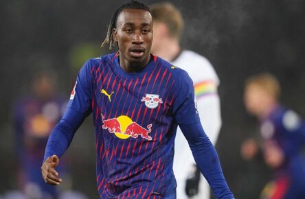 RB Leipzig freut sich über Yan Diomande