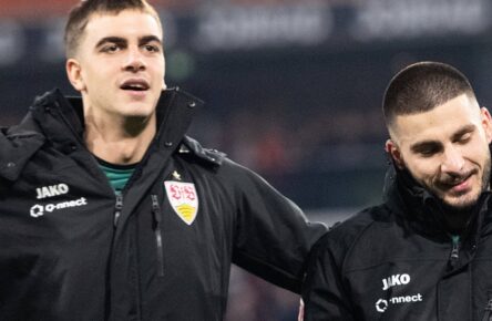 Transfergerüchte: Jovan Milosevic (links) könnte vom VfB Stuttgart zu Werder Bremen wechseln