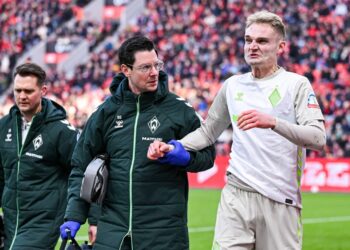 Amos Pieper vom SV Werder Bremen