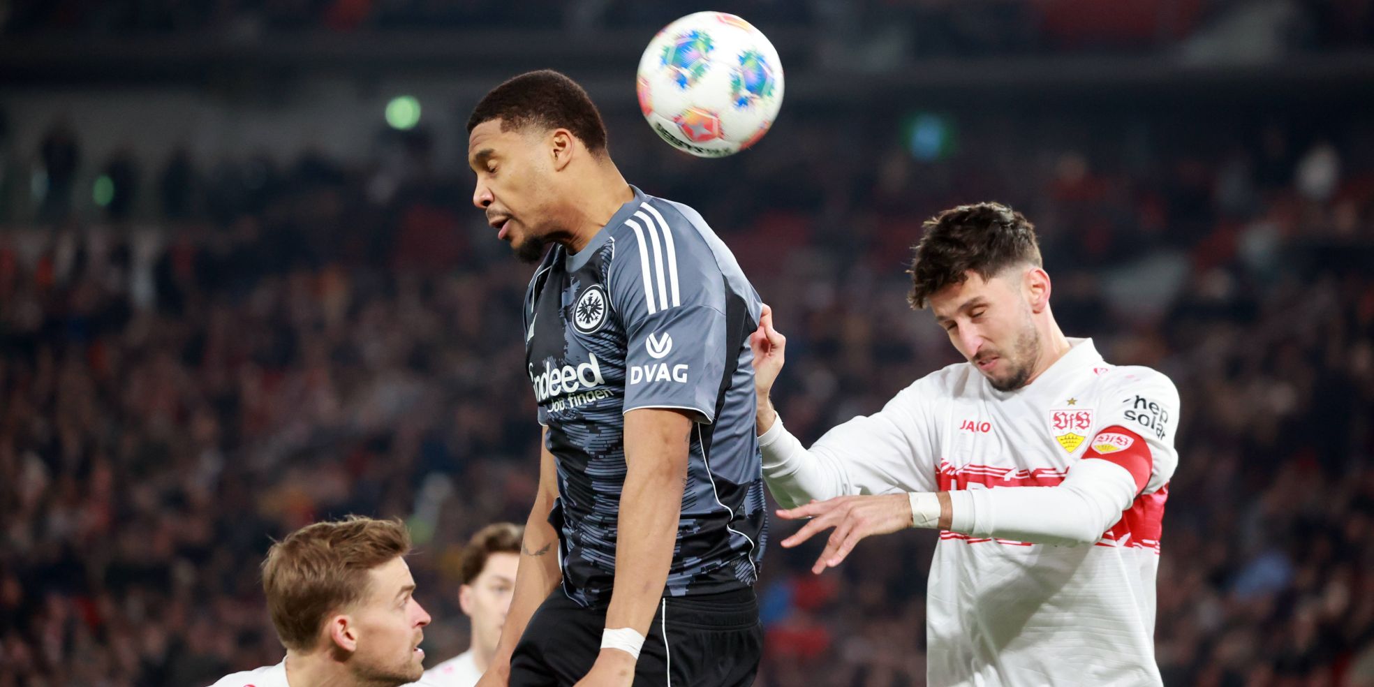 Aurele Amenda von Eintracht Frankfurt im Spiel gegen den VfB Stuttgart