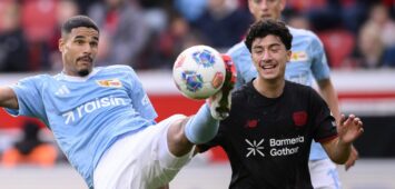 Danilho Doekhi für Union Berlin gegen Bayer Leverkusen